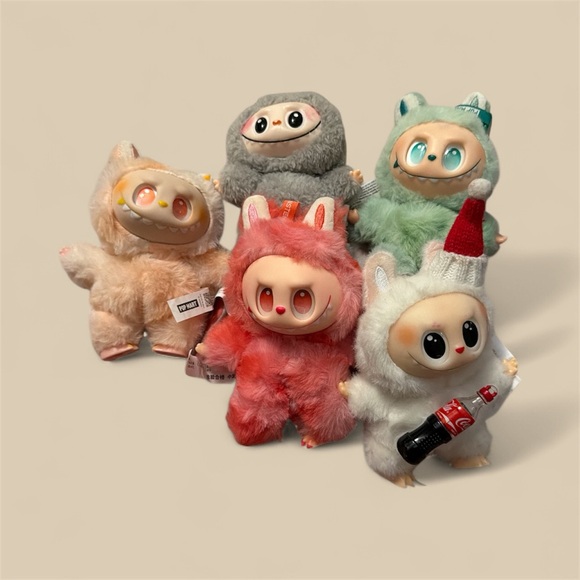 Cute Plush Labubu Doll Toy Set